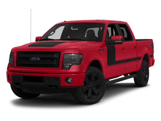 2013 Ford F-150 FX4 in Black — front three-quarter view