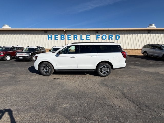 2025 Ford Expedition Max Active in Oxford White — front three-quarter view