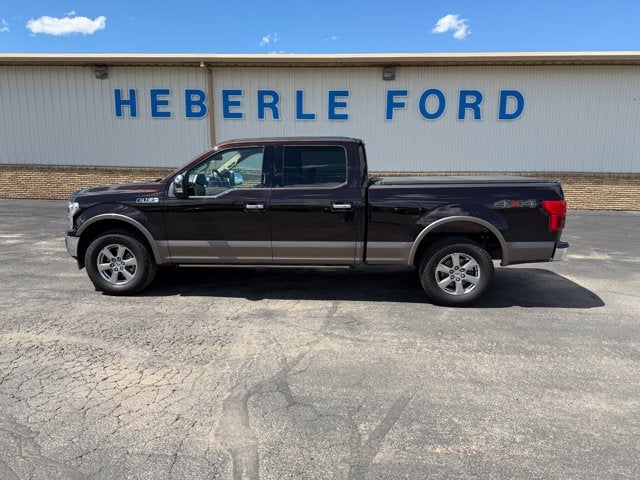 2018 Ford F-150 XL in Magma Red — front three-quarter view