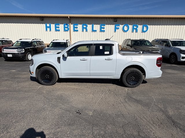 2026 Ford Maverick Lobo Standard in Space White Metallic — front three-quarter view